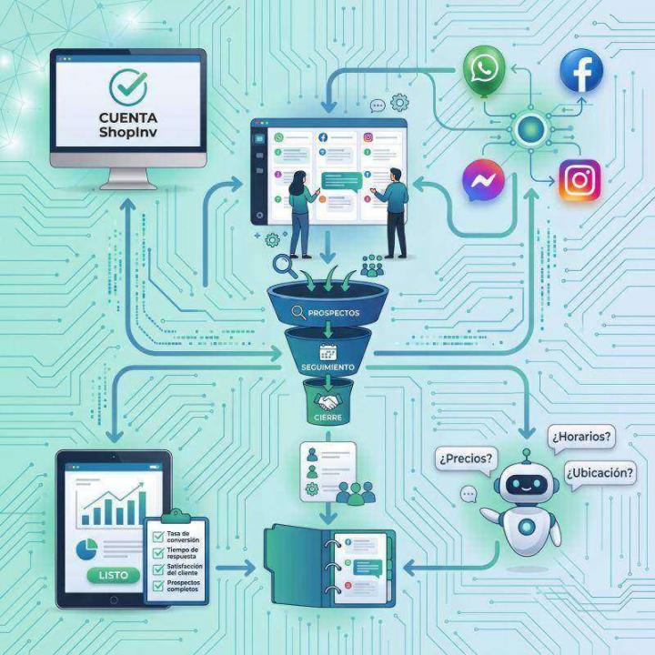 Servicio CRM multicanal ShopInv